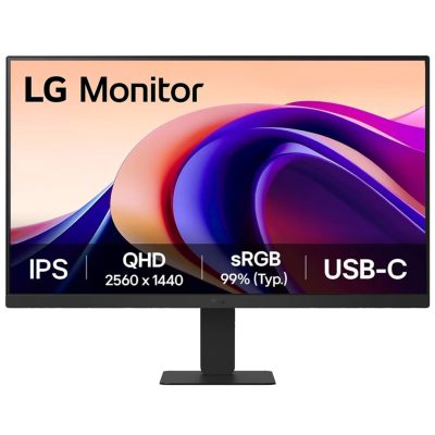 Lg 24U631A-B Ips Qhd (2560X1440) Monitor,Black