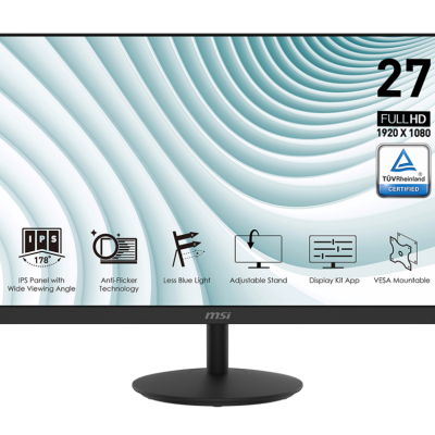 MSI Pro 27 Inch Mp271 Fhd Ips Professional Monitor