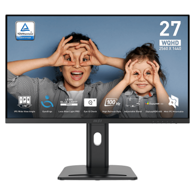 MSI Pro Mp273Qp E2 27 Inch, Wqhd 100Hz, Ips Monitor